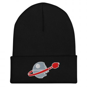 Leggo My Deathstar — Retro Space Parody Beanie