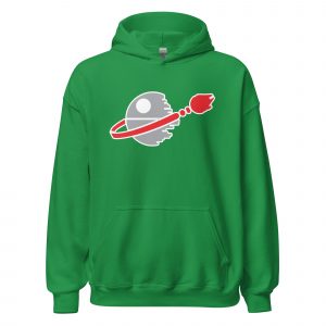 Leggo My Deathstar — Retro Space Parody Hoodie