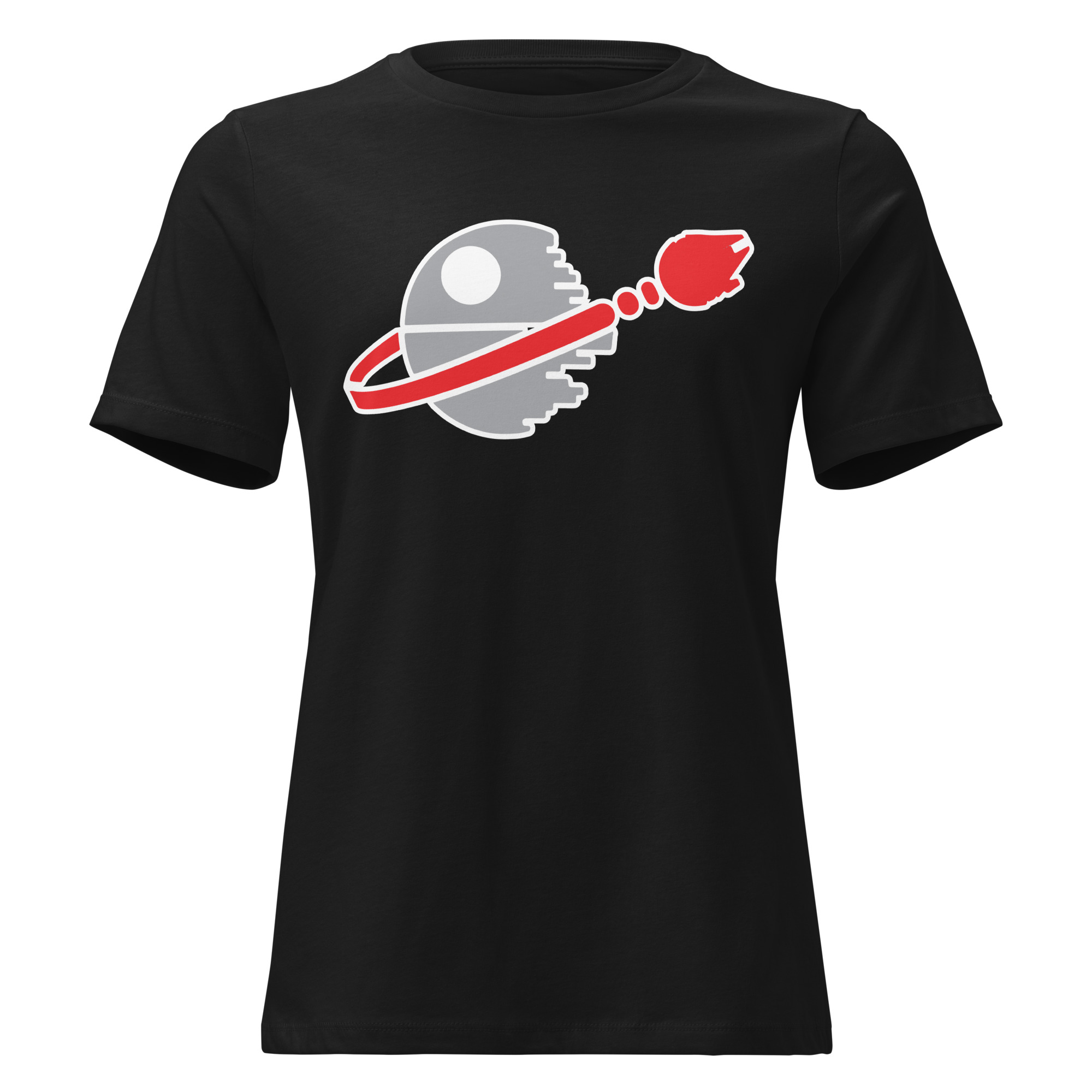 Leggo My Deathstar — Retro Space Parody Women's Tee - Image 2