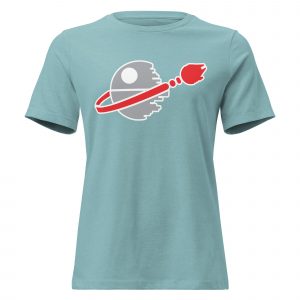 Leggo My Deathstar — Retro Space Parody Women's Tee
