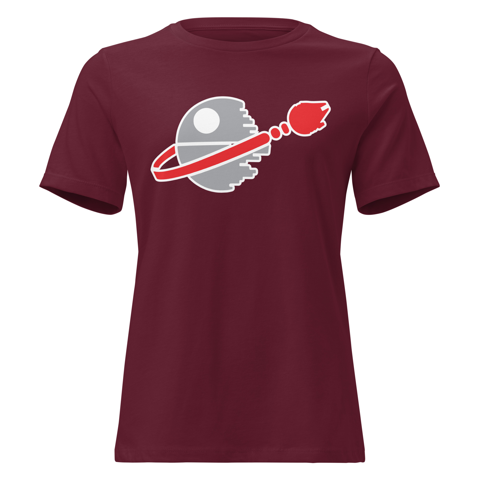 Leggo My Deathstar — Retro Space Parody Women's Tee - Image 3